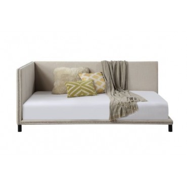39715 Acme Furniture Beige Linen Yinbella Full Daybed