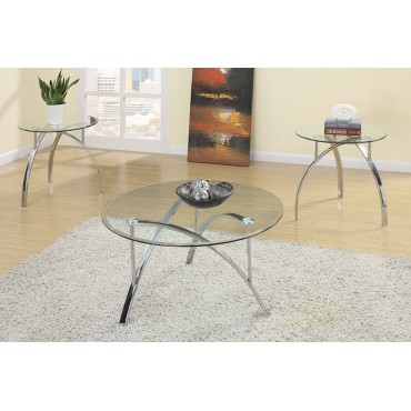 F3098 - 3PC-Coffee Table Set By Poundex
